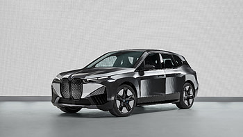 Black And White BMW iX Flow Cars HD wallpaper