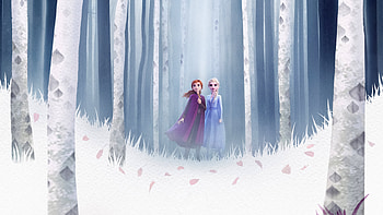 Elsa Anna in Frozen 2 HD wallpaper
