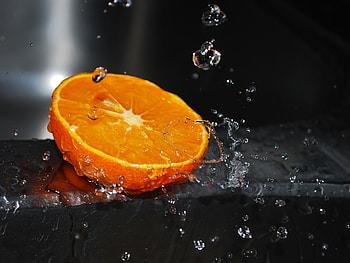 Water, Food, Spray, Lobule, Clove HD wallpaper