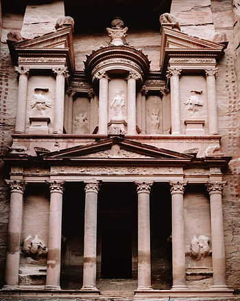 Petra, Ancient city, Jordan travel, UNESCO World Heritage site HD phone wallpaper