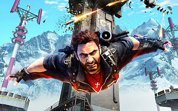 Just Cause gaming, Rico Rodriguez's wingsuit, , Gaming aesthetics HD wallpaper