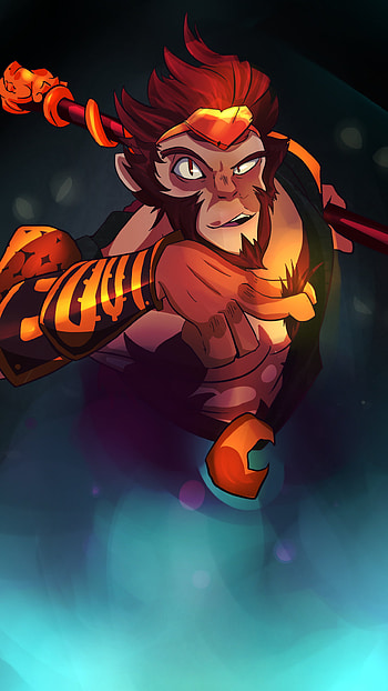 Monkey King, King Dota, Monkey, King HD phone wallpaper