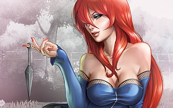Mei Terumi , High-resolution , Mei Terumi backgrounds, Anime character HD wallpaper