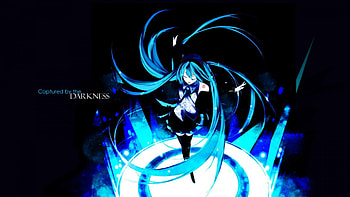 hatsune miku, dark anime , dark anime girl, vocaloid , vocaloid, miku hatsune, anime , miku, vocaloids, hatsune, girls, cool anime HD wallpaper