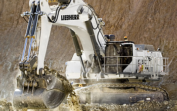 Liebherr R 9150 G7, crawler excavators, 2022 excavators, construction machinery, special equipment, construction equipment, Liebherr HD wallpaper