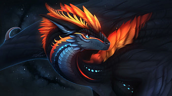 Dragon ry, Mythical symbolism, Whimsical artwork, Fantasy creatures HD wallpaper