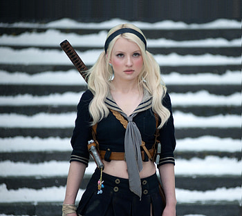 Emily Browning, sucker punch, actress, movie HD wallpaper