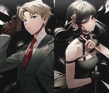 Loid & Yor, Loid Forger, Yor Forger, Anime, Spy x Family HD wallpaper