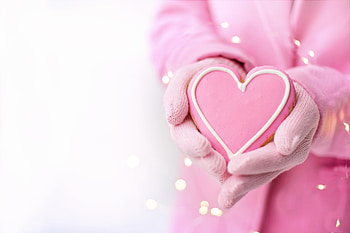 valentine, pink, abstract, love HD wallpaper