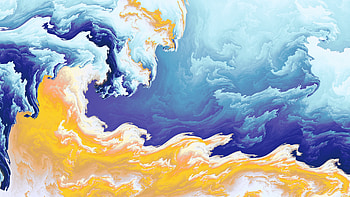 Yellow Fractal Digital Art, abstract, fractal, digital-art, deviantart HD wallpaper