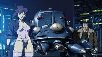 Ghost in the Shell, Motoko Kusanagi and Batou, Anime , Fantasy and Anime HD wallpaper