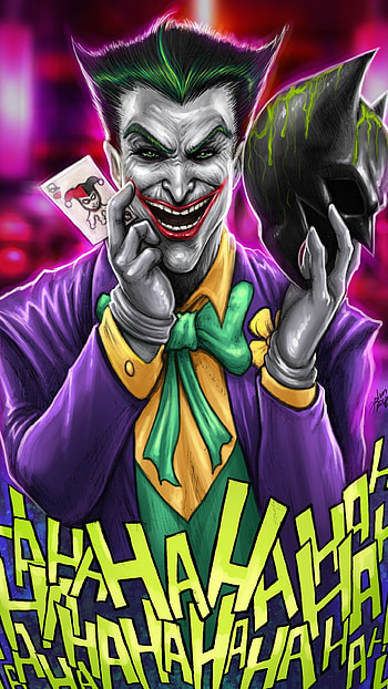 DC Villain, movie , Poster , Joker artwork HD phone wallpaper