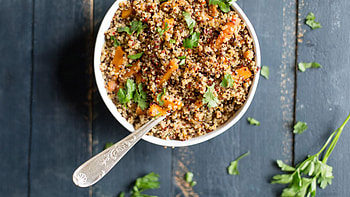 Bowl, Quinoa HD wallpaper