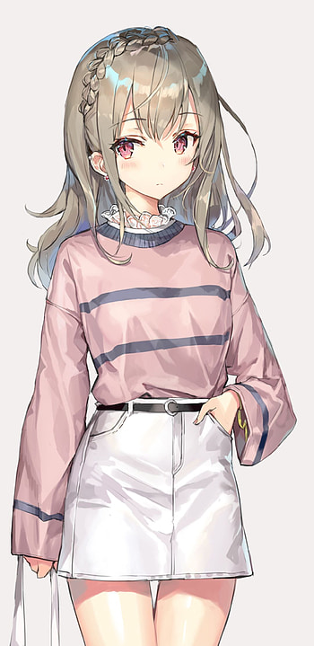 Kawaii Anime Girl, Cool Female Anime HD phone wallpaper