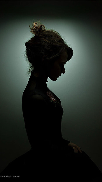 Girl Shadow, Girl, Girl Shadow Alone Girl HD phone wallpaper
