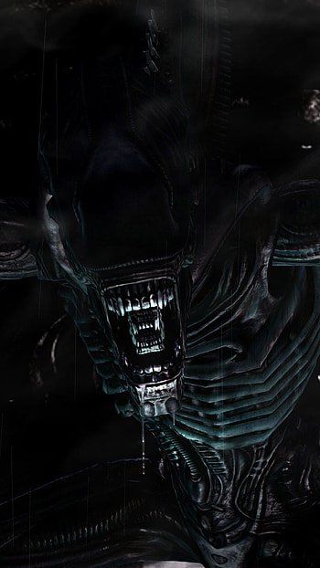 H.R. Giger, Alien , Dark and haunting, Eerie ambiance HD phone wallpaper