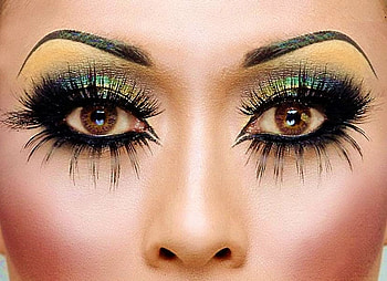 BEAUTIFUL EYES, brown, model, rainbow, eyes, face HD wallpaper