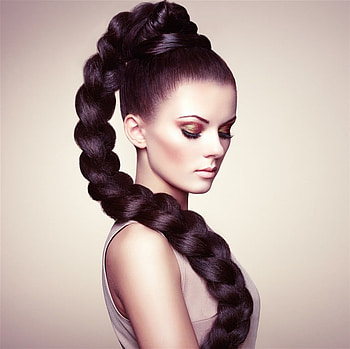 ლ, Long hair, Model, Girl, Makeup HD wallpaper
