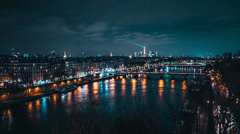 Paris Nights: Stunning Skyline Glow, Paris, night HD wallpaper