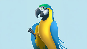 Vibrant Macaw , macaw, artist, artwork, art, digital-art, birds, animals HD wallpaper