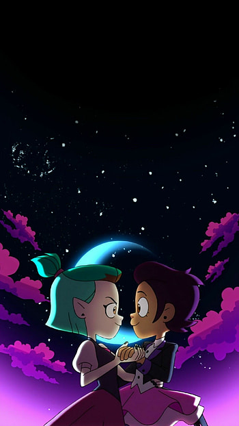 Luz and Amity, The Owl House HD phone wallpaper