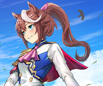 Tokai Teio, Tokai Teio, Anime, Uma Musume: Pretty Derby HD wallpaper