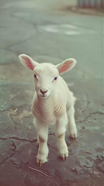 Cute Lamb for s, lamb HD phone wallpaper