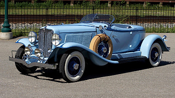 Cars, Lights, Cabriolet, Headlights, Retro, 1931 Auburn Speedster HD wallpaper