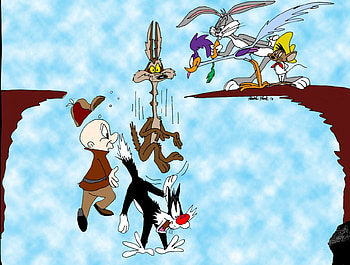 Bugs Bunny, Looney Tunes, Wile E Coyote, Road Runner, Tv Show, Elmer Fudd, Speedy Gonzales, Sylvester (Looney Tunes) HD wallpaper