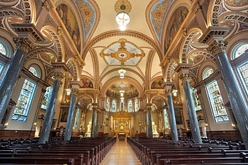 St. Hedvigs Catholic Church, catholic, religious, church, Architecture HD wallpaper