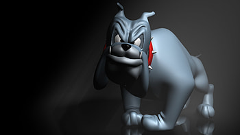 3D Dog, 3d, dog, animals HD wallpaper