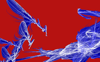 Blue Burst, blue, burst, abstract, backround, red, blu HD wallpaper