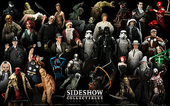 Princess Leia, , Toy, Creature From The Black Lagoon, Darth Vader, Dracula, Figurine, Frankenstein, Gandalf, Hellboy, Indiana Jones, Luke Skywalker, Stormtrooper, Thor HD wallpaper