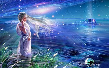 Fantasy, other, sea, girl HD wallpaper