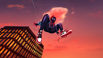 Miles Morales Next Generation Hero, spiderman, miles-morales, superheroes, artwork, digital-art, artstation HD wallpaper