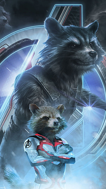 Rocket raccoon, Marvel superheroes, Cool HD phone wallpaper