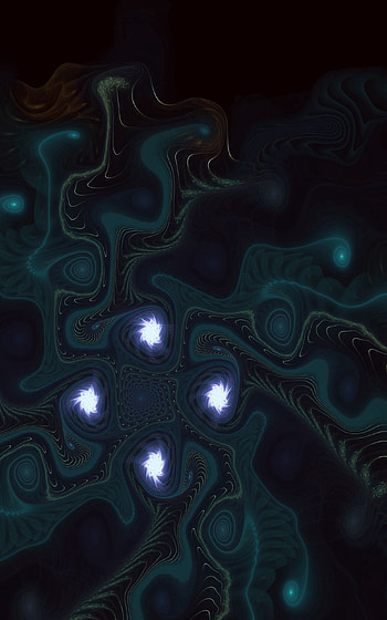 Abstract, Patterns, Dark, Fractal, Swirling, Involute, Bent, Curved HD phone wallpaper