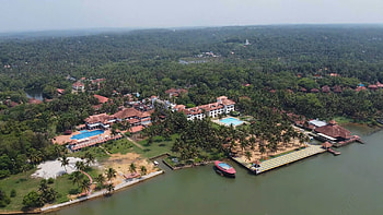 Trivandrum Backwaters, Trivandrum, drone, India, Kerala, graphy HD wallpaper
