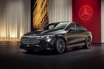 Stunning Ultra of the Black Mercedes-Benz CLA, car, Mercedes-Benz, Mercedes-Benz CLA, black car, vehicle HD wallpaper