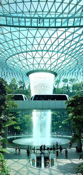 Singapore Changi International Airport, Amazing Asian airports, Must-visit destinations, york's guide HD phone wallpaper