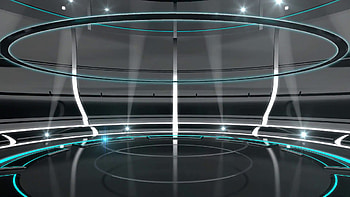 Subscription Library Black monitor with green screen against futuristic black background HD wallpaper