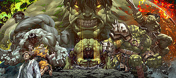 Marvel Comics : Bruce Banner's Hulk in Epic Comic Battle, Comic, Bruce Banner, Hulk, Marvel Comics HD wallpaper