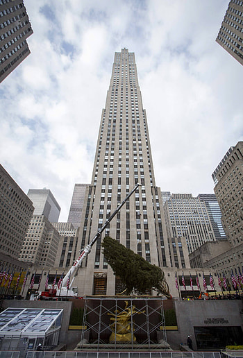 Rockefeller Center, New York skyscraper, Rockefellers' legacy, Business HD phone wallpaper