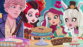 Ever After High Spring Unsprung Viewing Party and Movie Review HD wallpaper