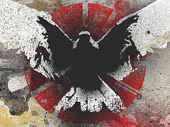Art, , Drawing, Points, Point, Eagle, Mud, Dirt HD wallpaper