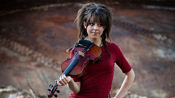 Lindsey Stirling, Music artist, Violin virtuoso, Inspirational performance HD wallpaper