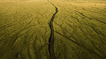 Nature, View From Above, Road, Land, Earth, Relief HD wallpaper