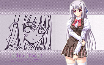 Light Of Night II, walls, anime, girls, school, life counts HD wallpaper