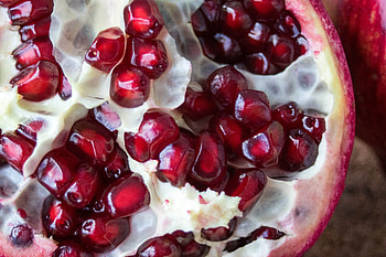 Food, Berries, Fruit, Garnet, Pomegranate HD wallpaper