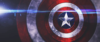 Captain America shield I made in PS. [] HD wallpaper